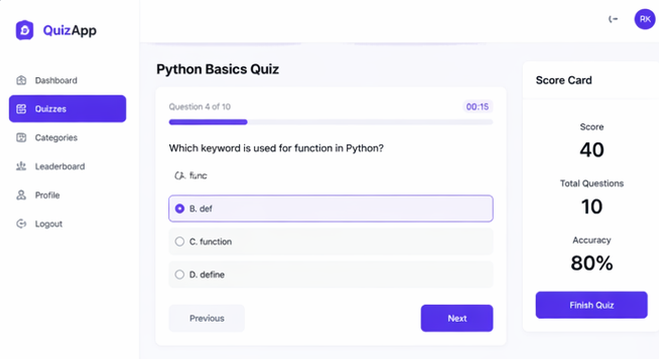 Quiz Application